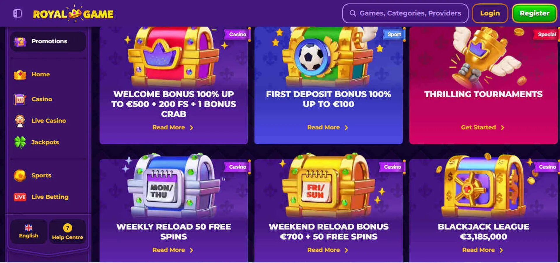 Melhores casinos online com bônus de registo