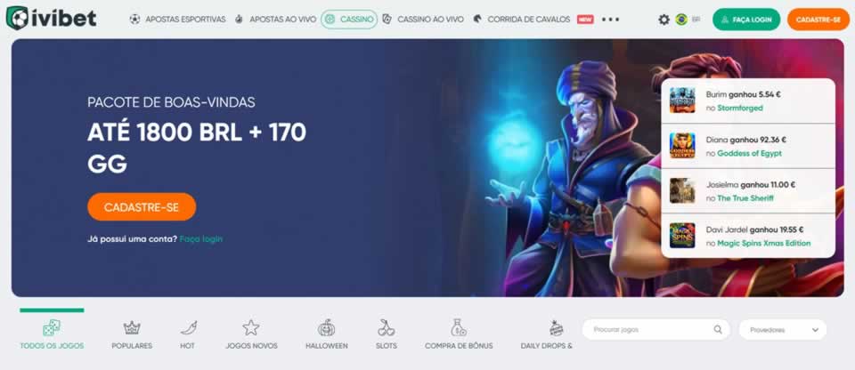 Links de apostas