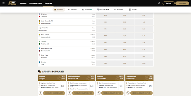 Blazer plataforma de apostas